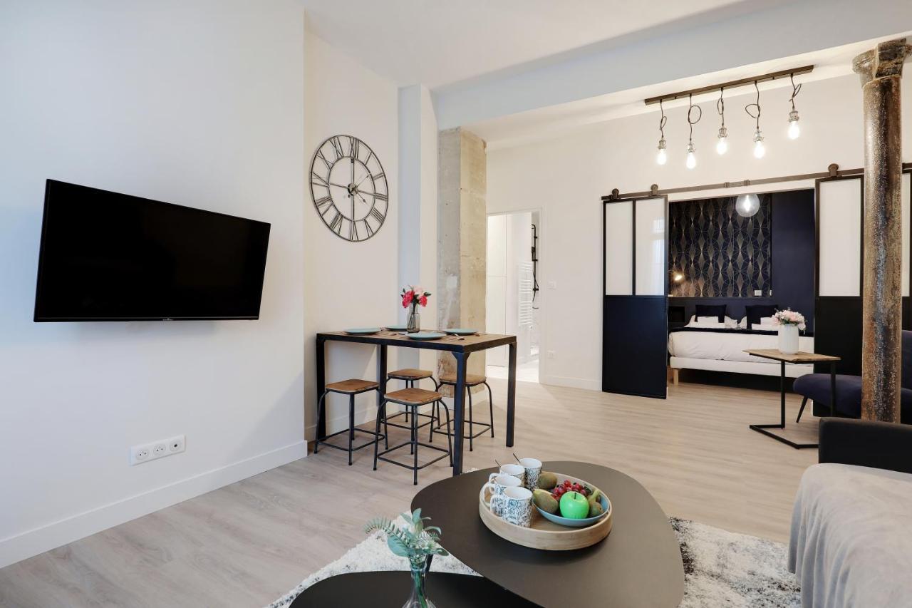 Modern Apartment 1Br- 4P Le Marais Quarter Paris Exterior photo