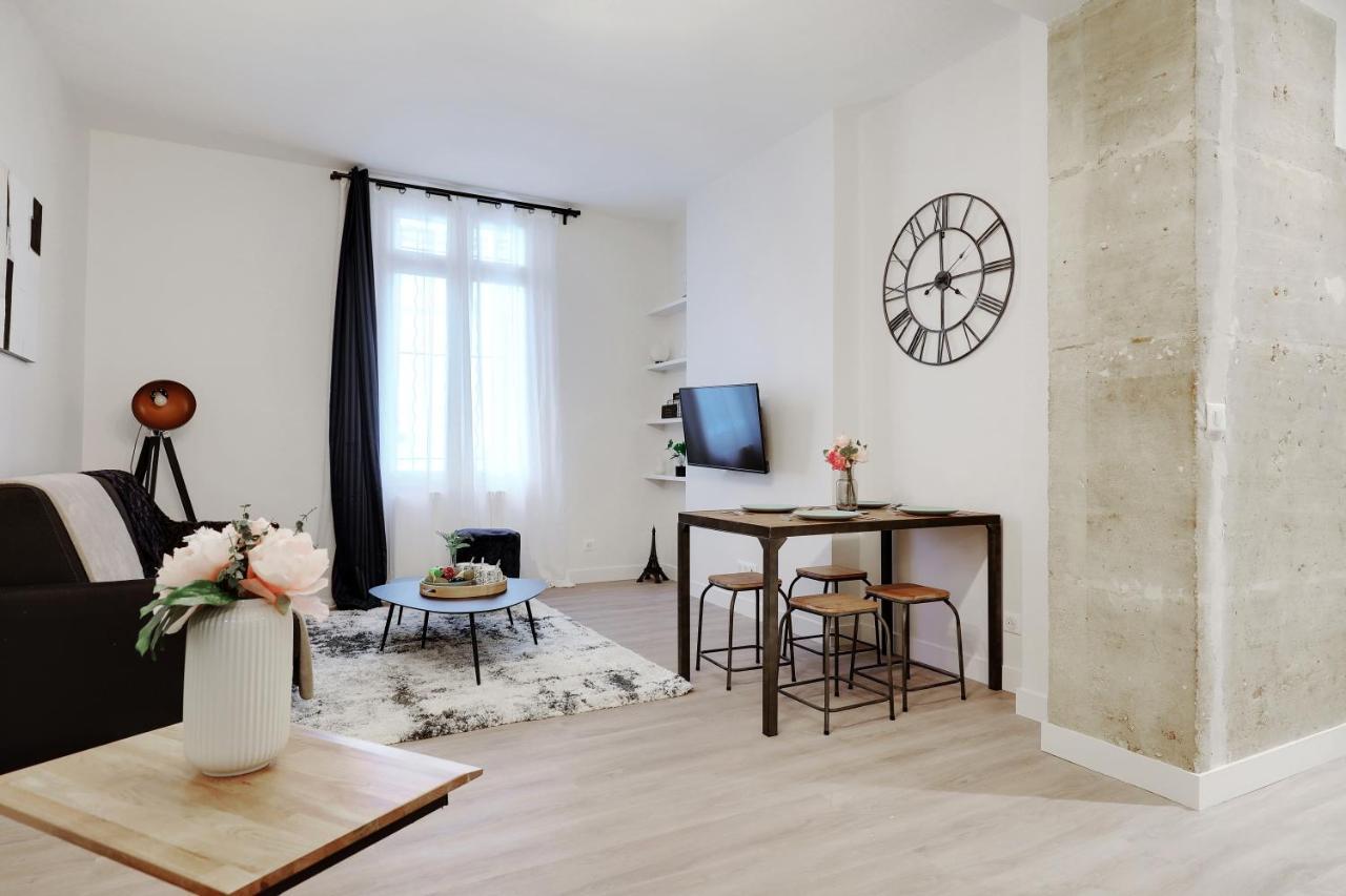 Modern Apartment 1Br- 4P Le Marais Quarter Paris Exterior photo