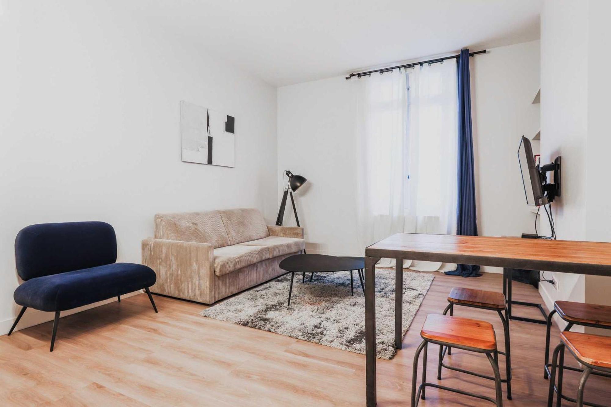 Modern Apartment 1Br- 4P Le Marais Quarter Paris Exterior photo