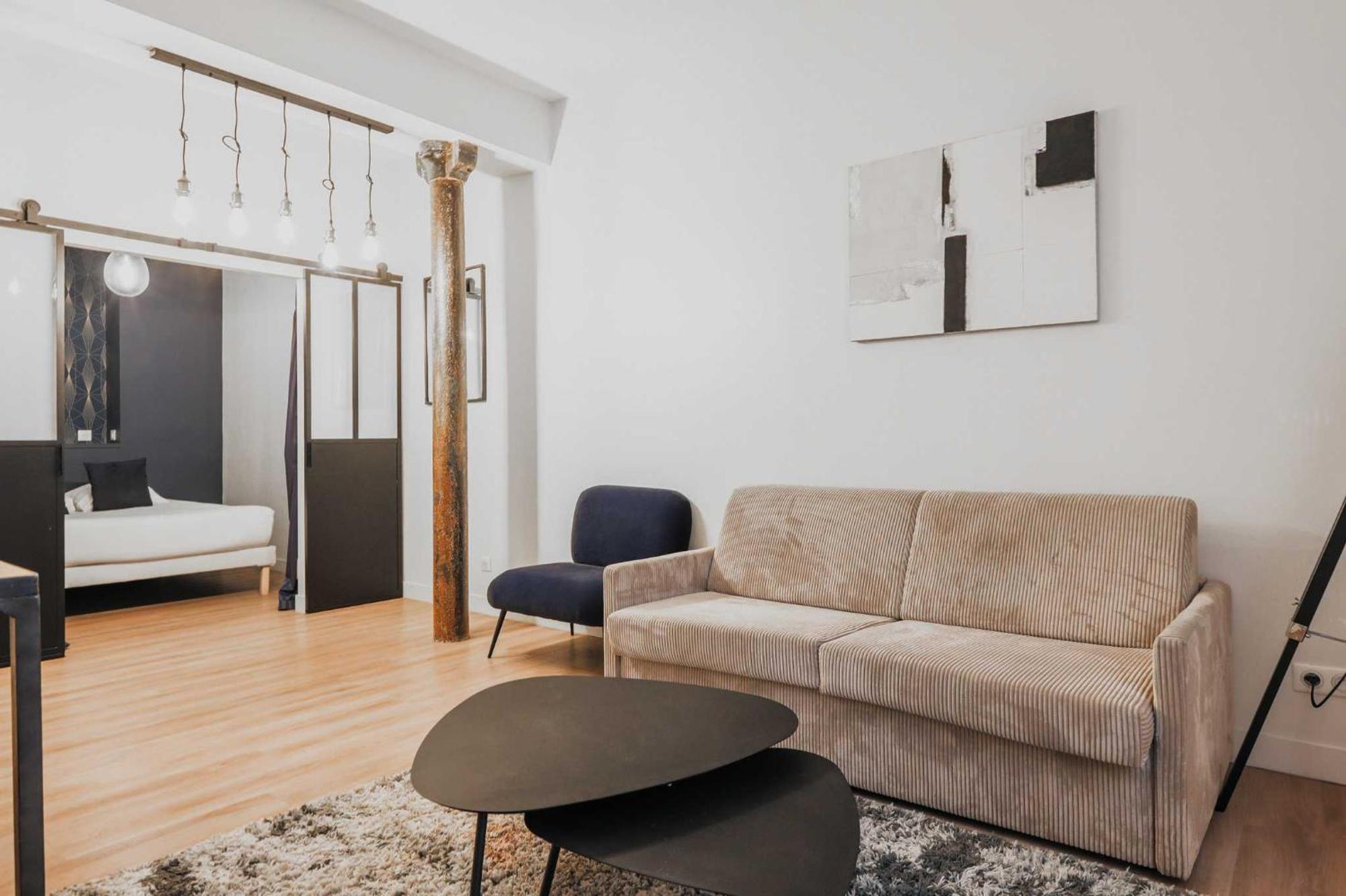 Modern Apartment 1Br- 4P Le Marais Quarter Paris Exterior photo